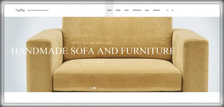 Soffa - Tema WordPress Furnitur & Bisnis