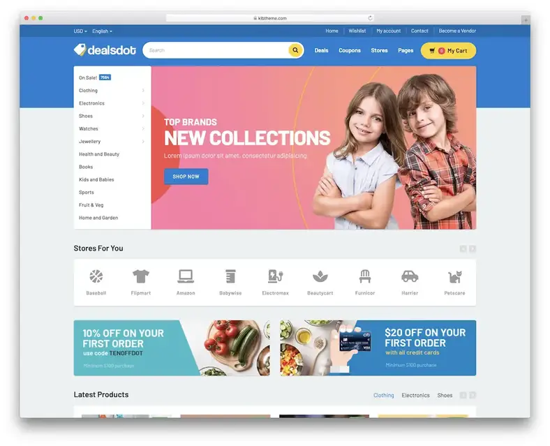 tema wordpress do mercado ofertasdot