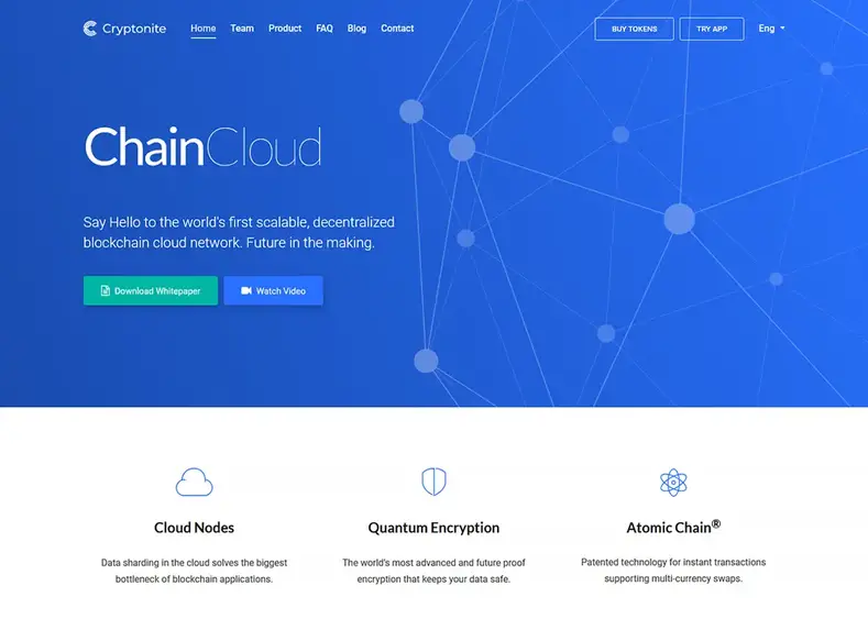 Cryptonite - Tema WordPress Blockchain e Criptomoeda