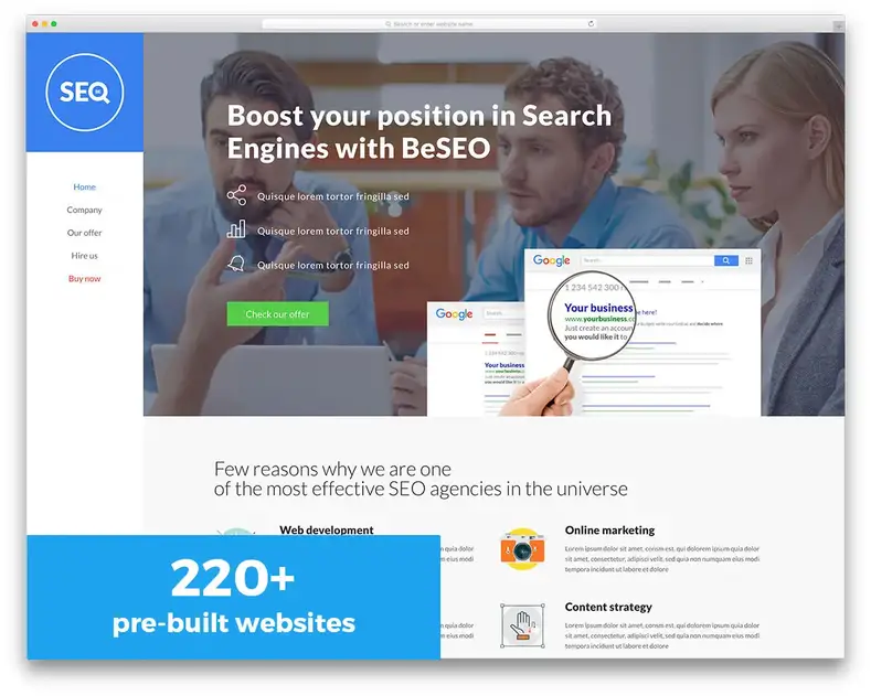 betheme-seo-empresa-site-modelo