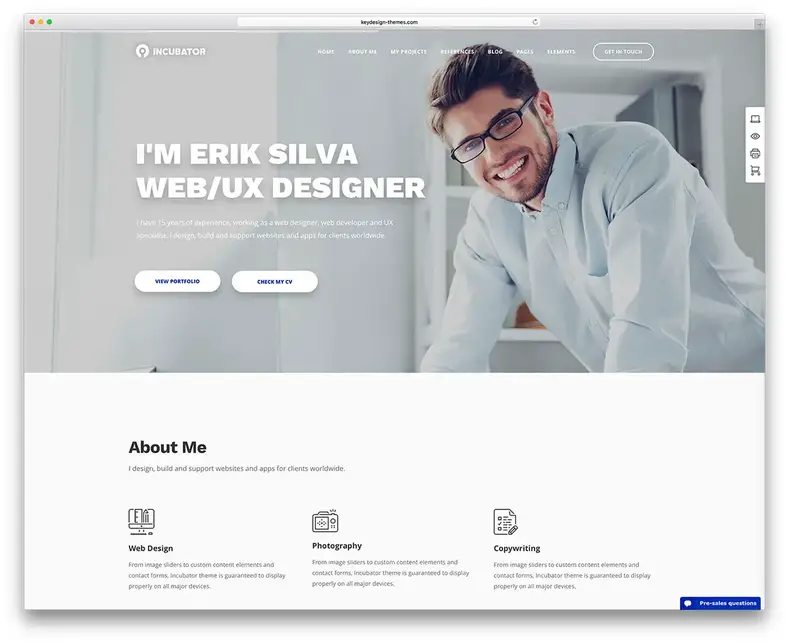 incubadora-site-website-wordpress-tema