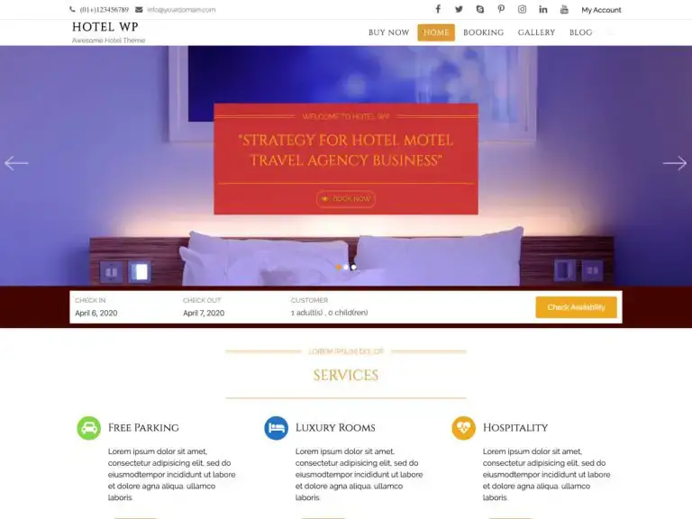 Hotel WP Lite