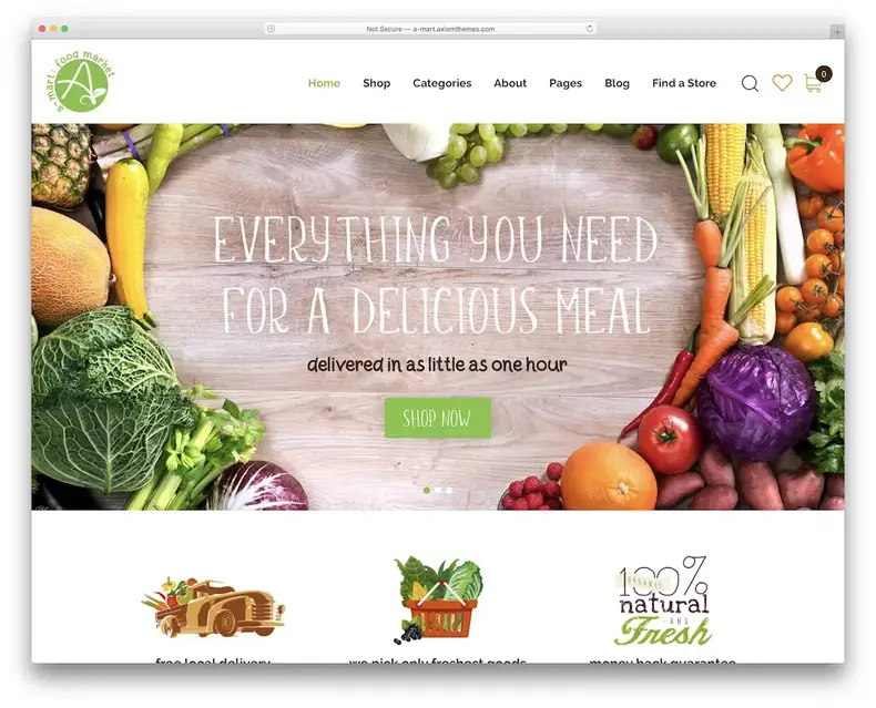 thème wordpress amart eco