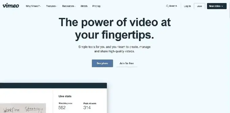 Beranda Vimeo