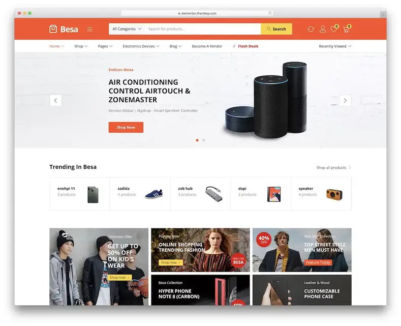 tema wordpress do mercado besa