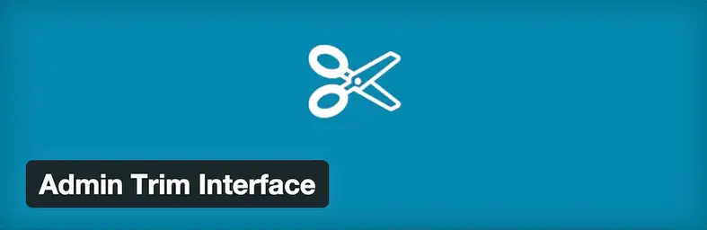 Interface Admin Trim - Plugins WordPress