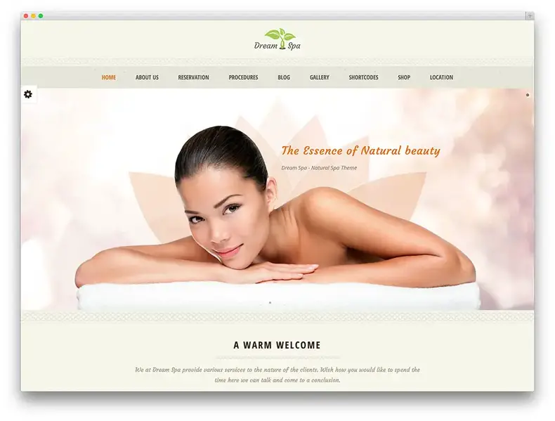 Thème WordPress Dream SPA