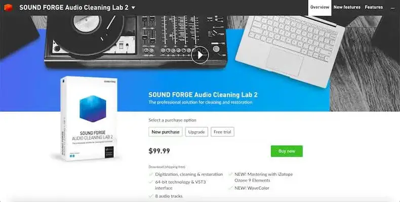 Sound Forge Audio Cleaning Lab