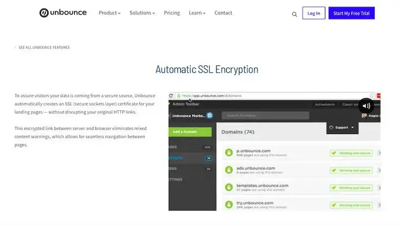 SSL titkosítás visszapattanás nélkül 