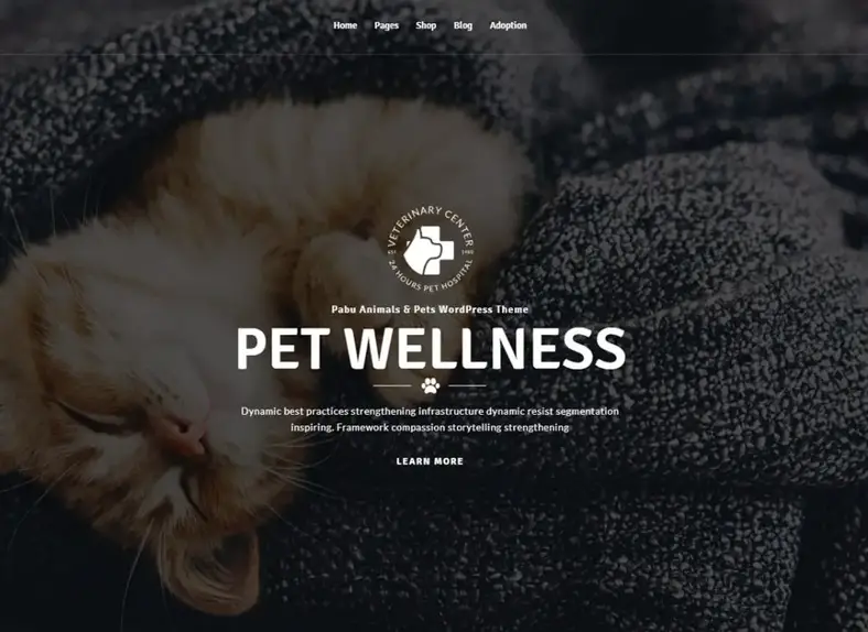 Pabu |  Thème WordPress pour animaux et animaux de compagnie