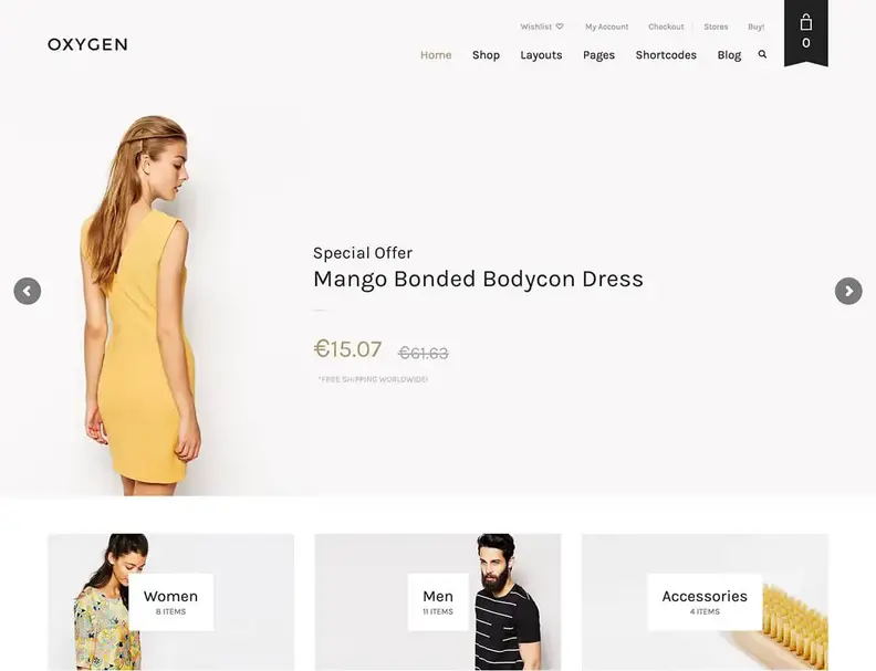 ossigeno-woocommerce-wordpress-tema
