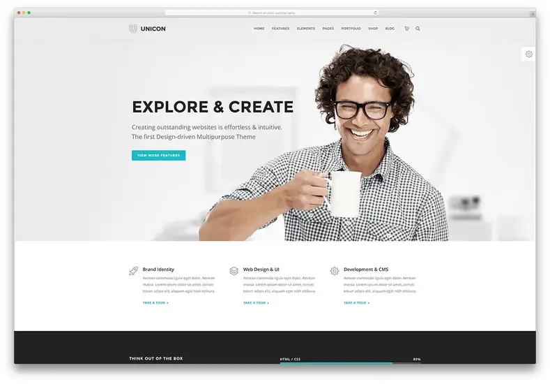 unicon-flat-design-business-theme