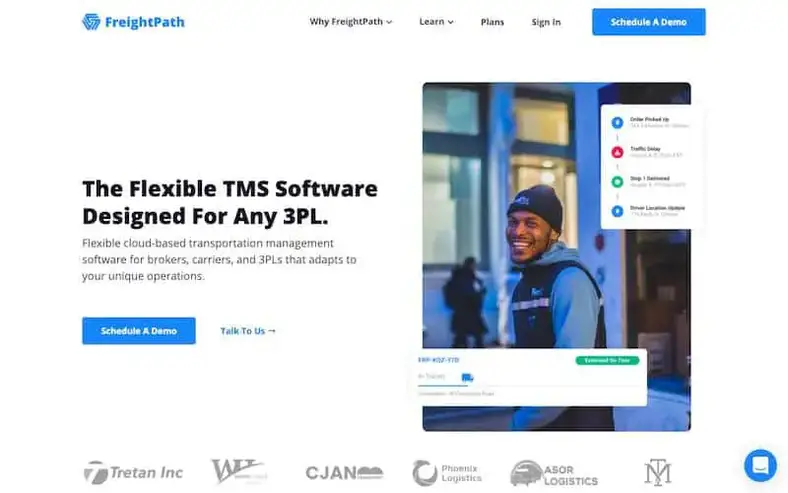 FreightPath: perangkat lunak logistik berbasis cloud