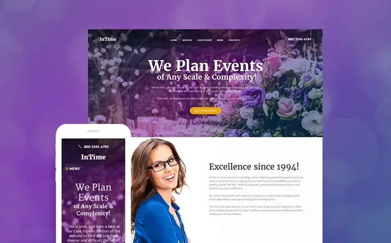 Tema WP Perencana Acara
