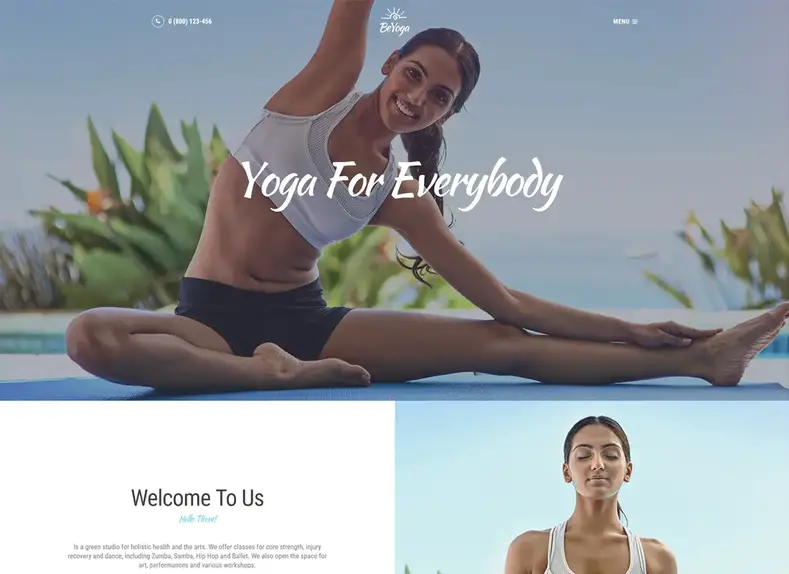 BeYoga |  Thème WordPress Yogastudio & Gym