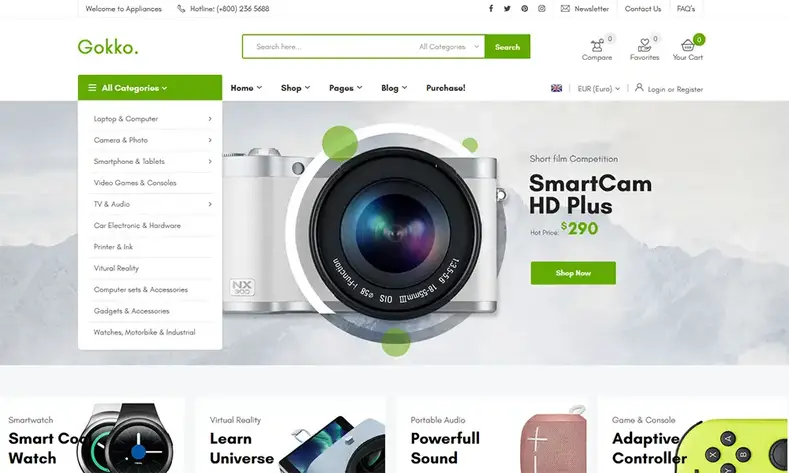 Gokko - Target Serbaguna Tema WooCommerce =