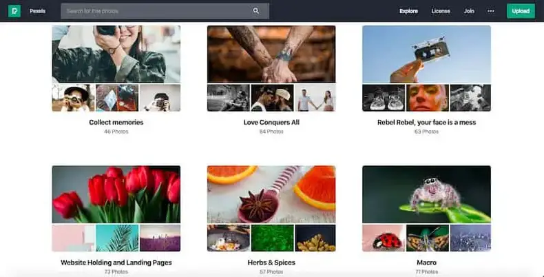 Situs Stok Foto Gratis: Pexels
