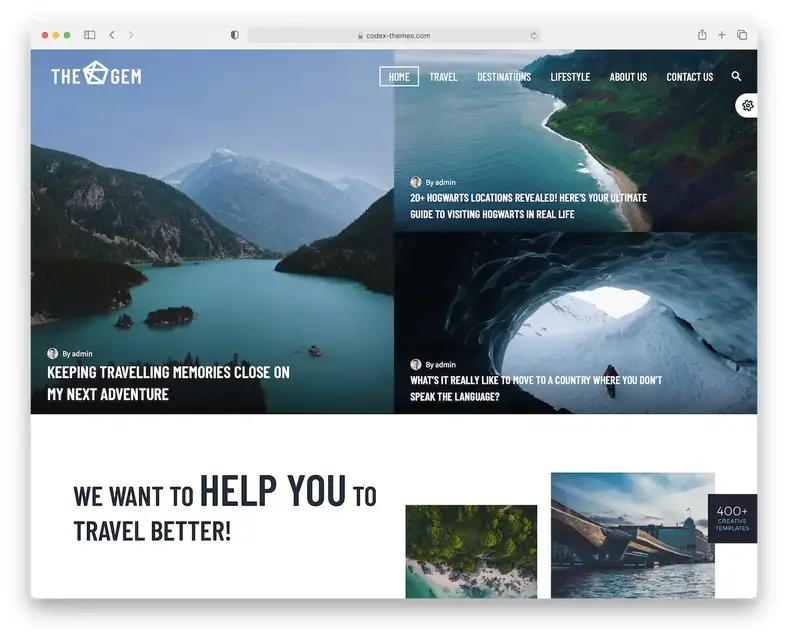 edição da revista de viagens thegem