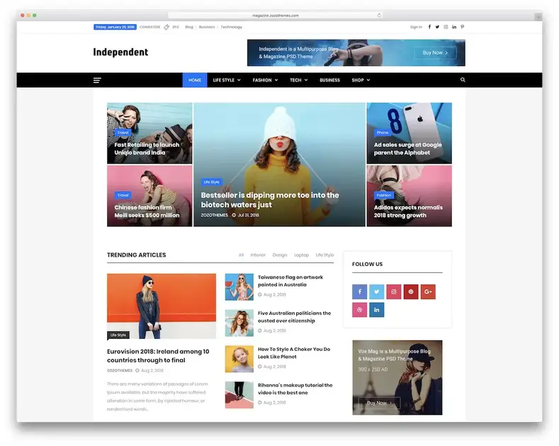 tema WordPress otimizado para SEO freelance