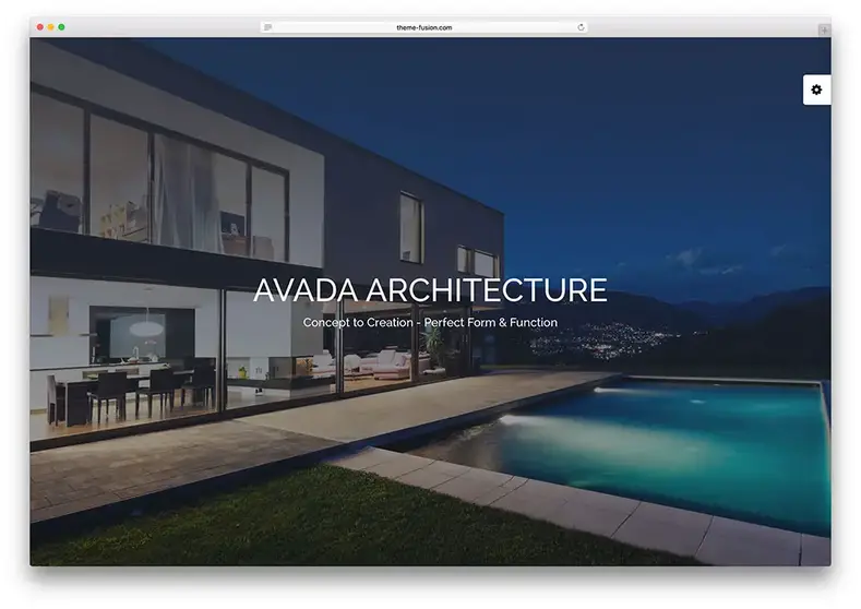 avada - thème d'entreprise architecte polyvalent