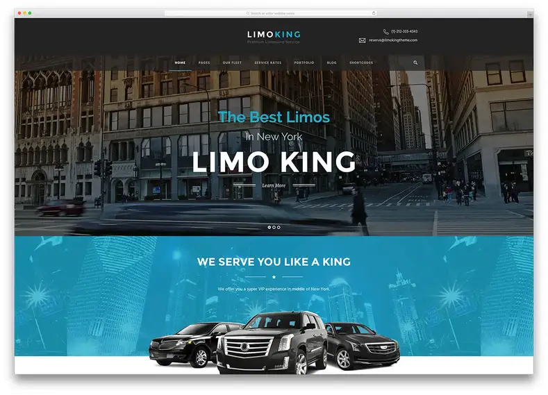 limoking-limusin-sewa-layanan-situs-templat