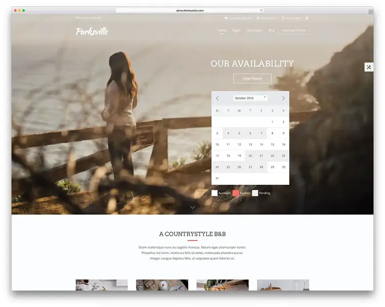 bellevue-bnb-wordpress-booking-theme