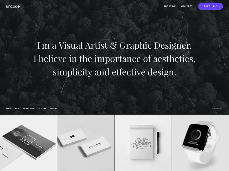 uncode-portfolio-theme-for-artists