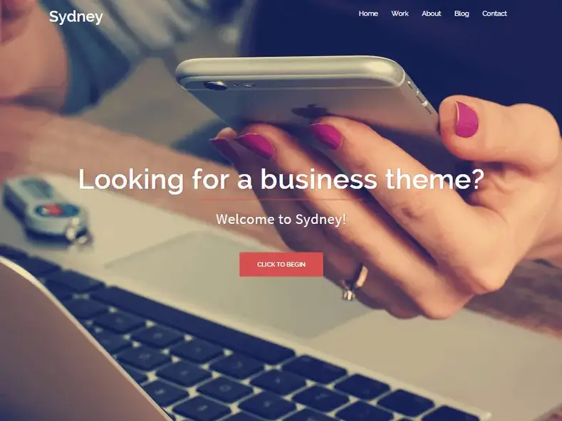 tema wordpress di sydney