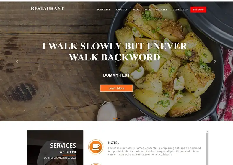 Restaurant gastronomique