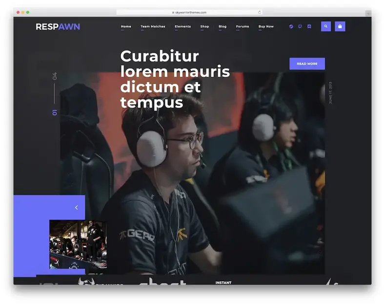 respawn jogos temas wordpress