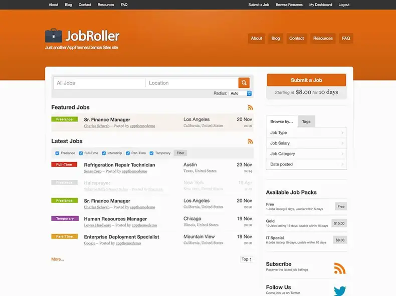 jobroller-job-board-theme