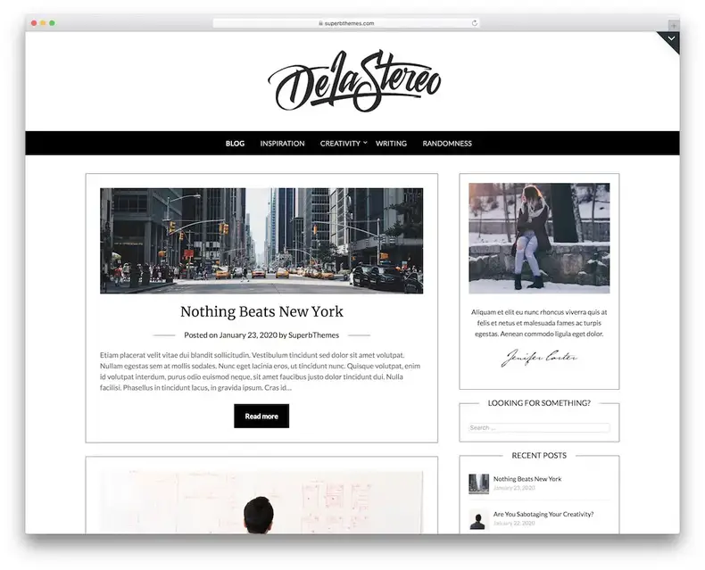 thème wordpress gratuit personalblogily