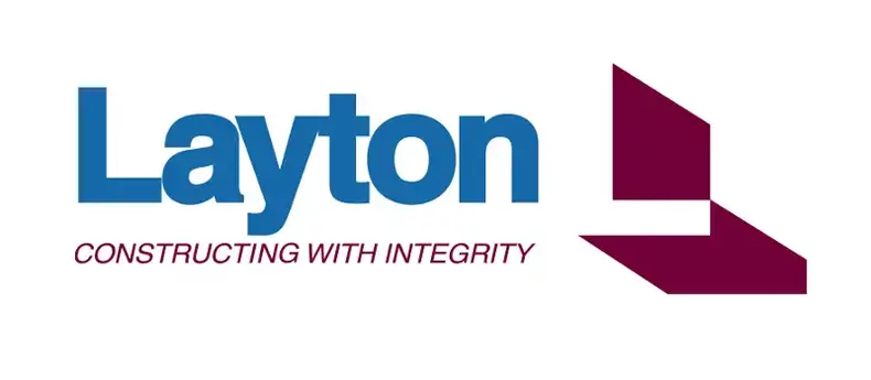 Logotipo da Layton Construction Company