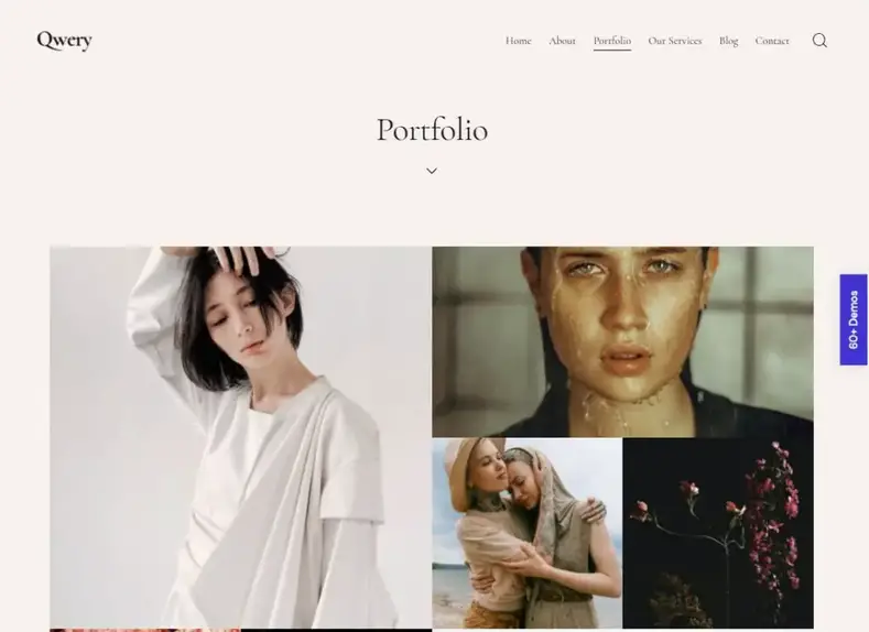 Qwery |  Tema WordPress de negócios multiuso + RTL