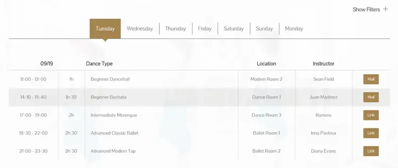 vista programma
