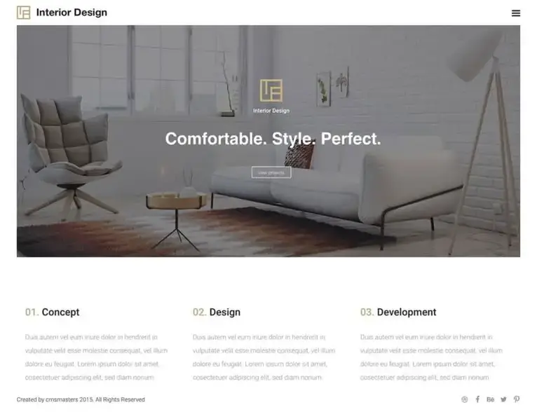 design de interiores-wp-theme