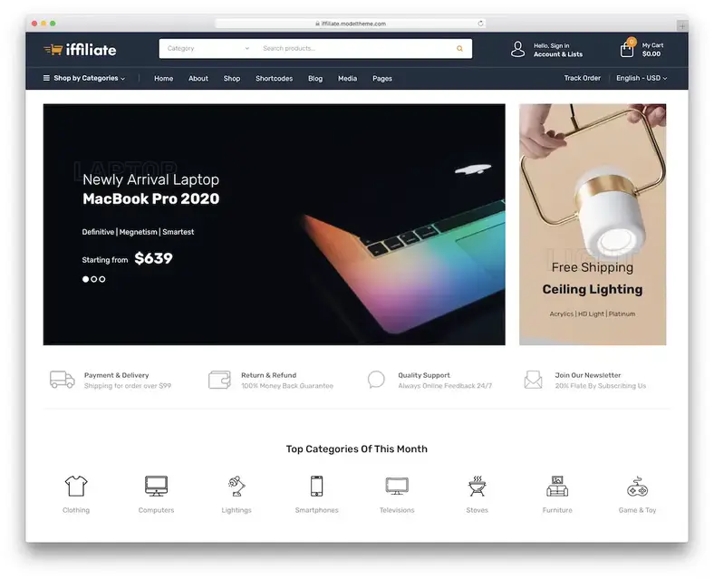 iffiliate amazon tema wordpress afiliado