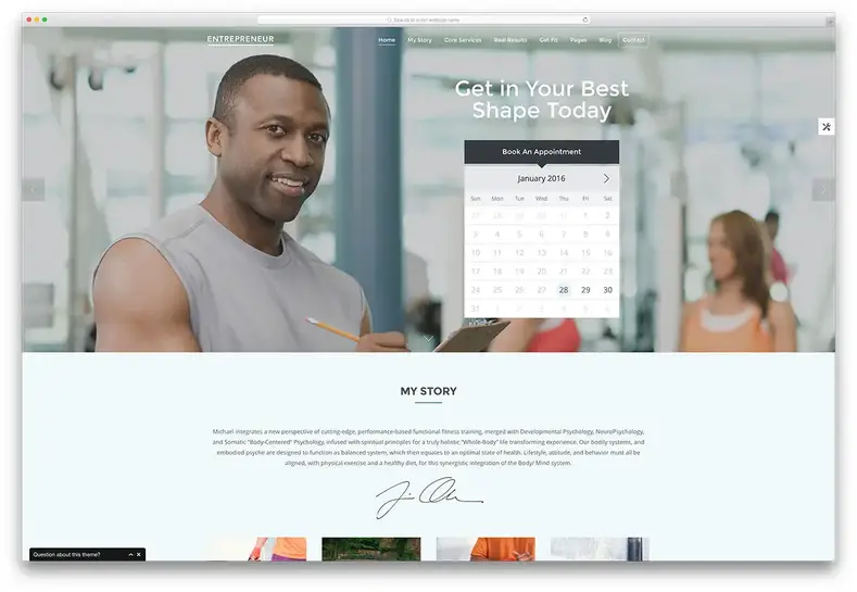 empreendedor-personal-trainer-wordpress-modelo