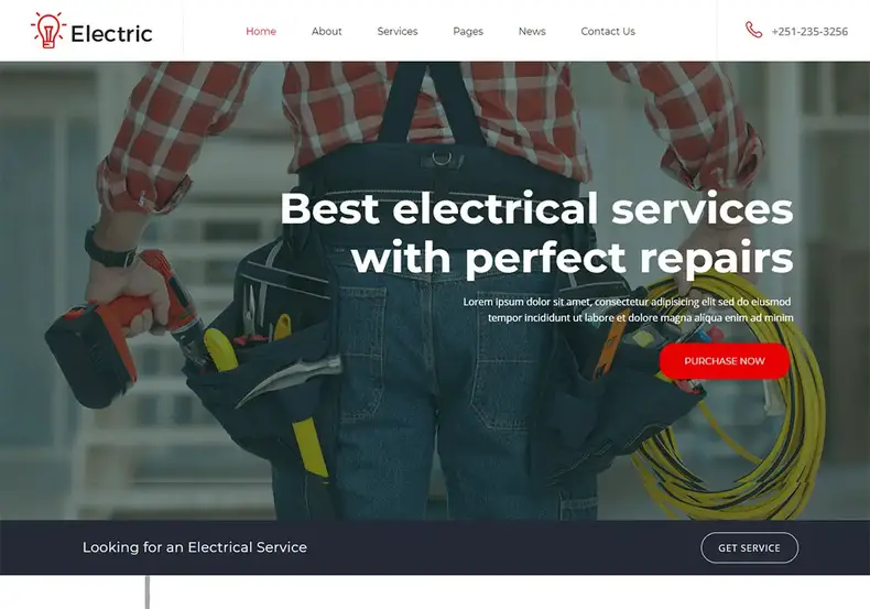 Électricité - HTML