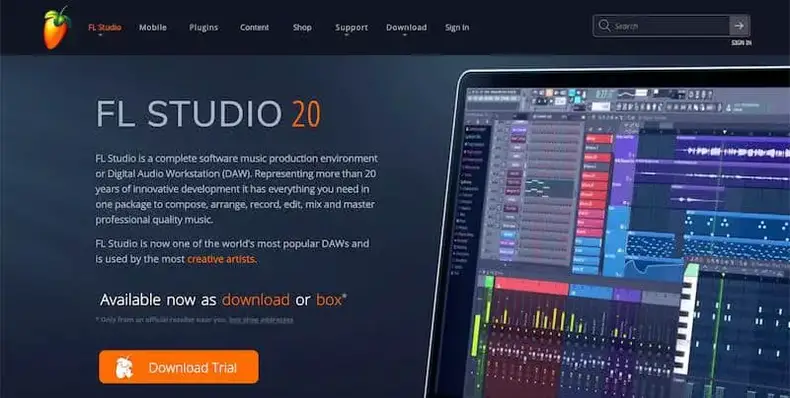 FL Studio - popolare DAW