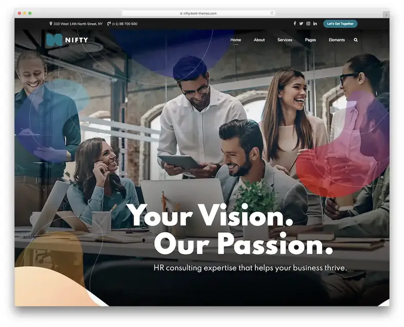 tema wordpress profissional engenhoso