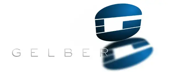 Firmaets logo i Gelber Group