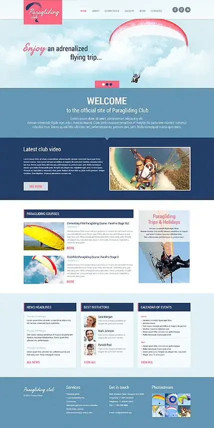 Tema WordPress Responsif Paralayang