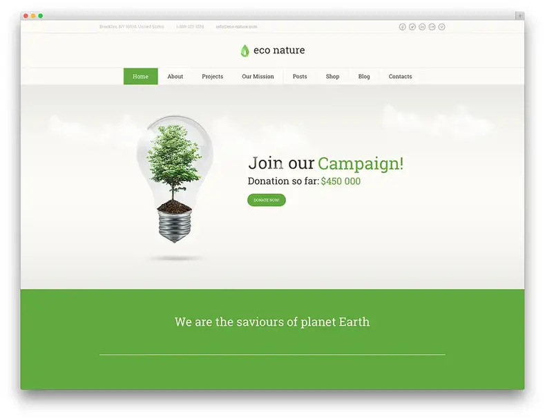 tema de loja de caridade de natureza ecológica