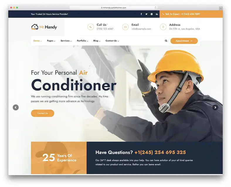 tema wordpress mrhandy handyman