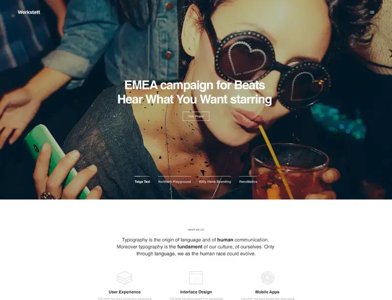 Werkstatt-agency-wordpress-theme