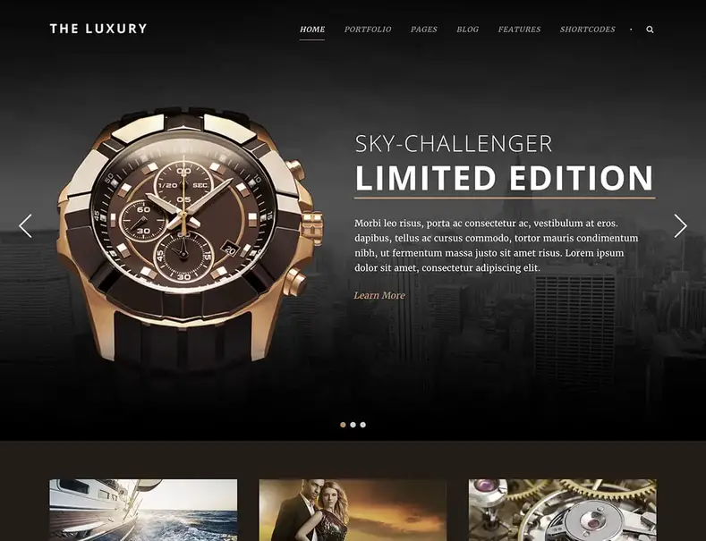 o-luxo-wordpress-tema