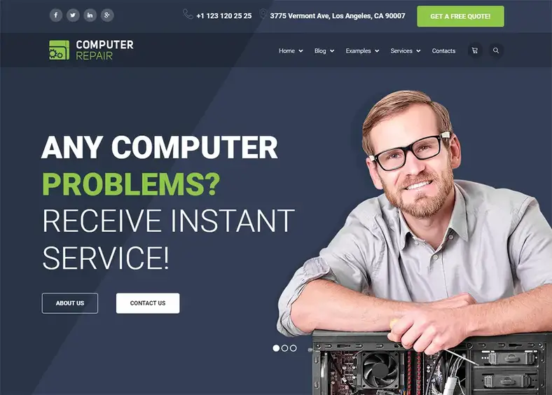 The Repair Computer Repair Temas de WordPress