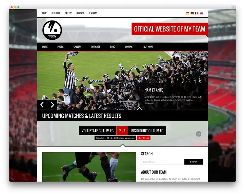 tema futebol esporte
