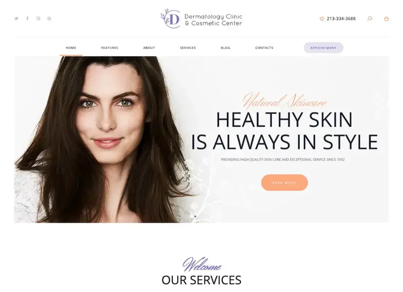 A&P |  Klinik Dermatologi & Pusat Tata Rias Tema WordPress